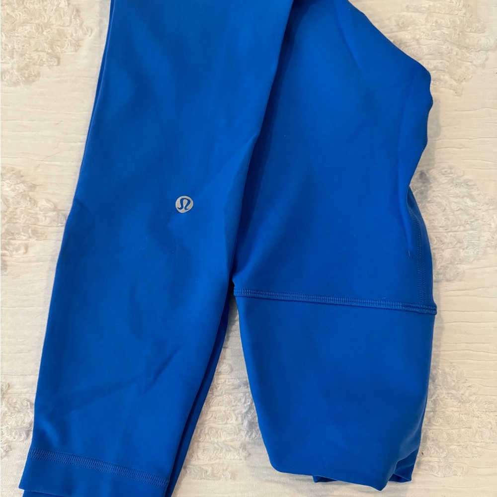 Lululemon/ Peloton Winder Train Blue Leggings